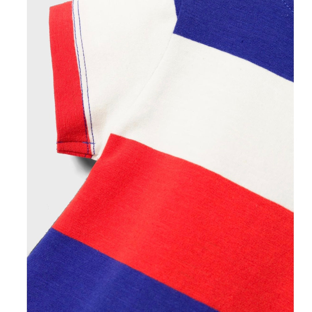 name it T-Shirt geringelt Clematis Blue ( nbmfacts)