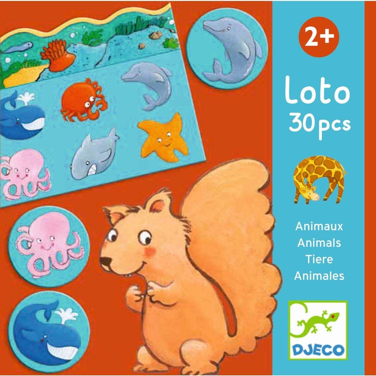 Djeco Loto Tiere