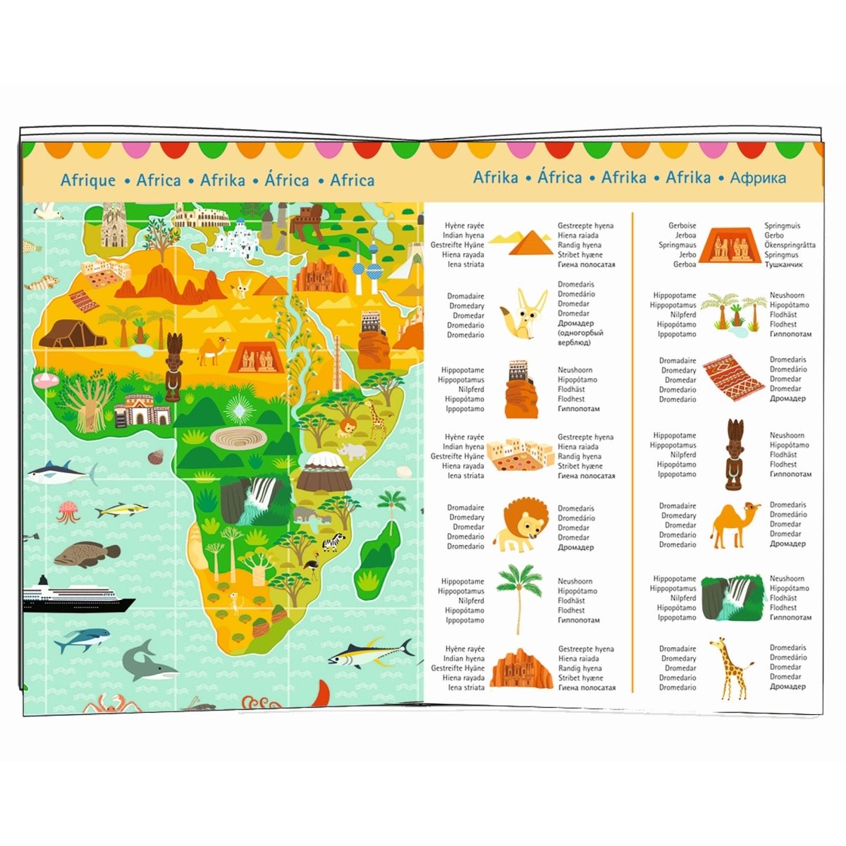 Djeco Puzzle Observation Reise um die Welt