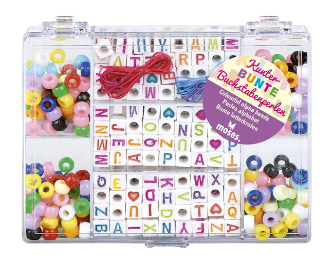 moses Kunterbunte Buchstabenperlen