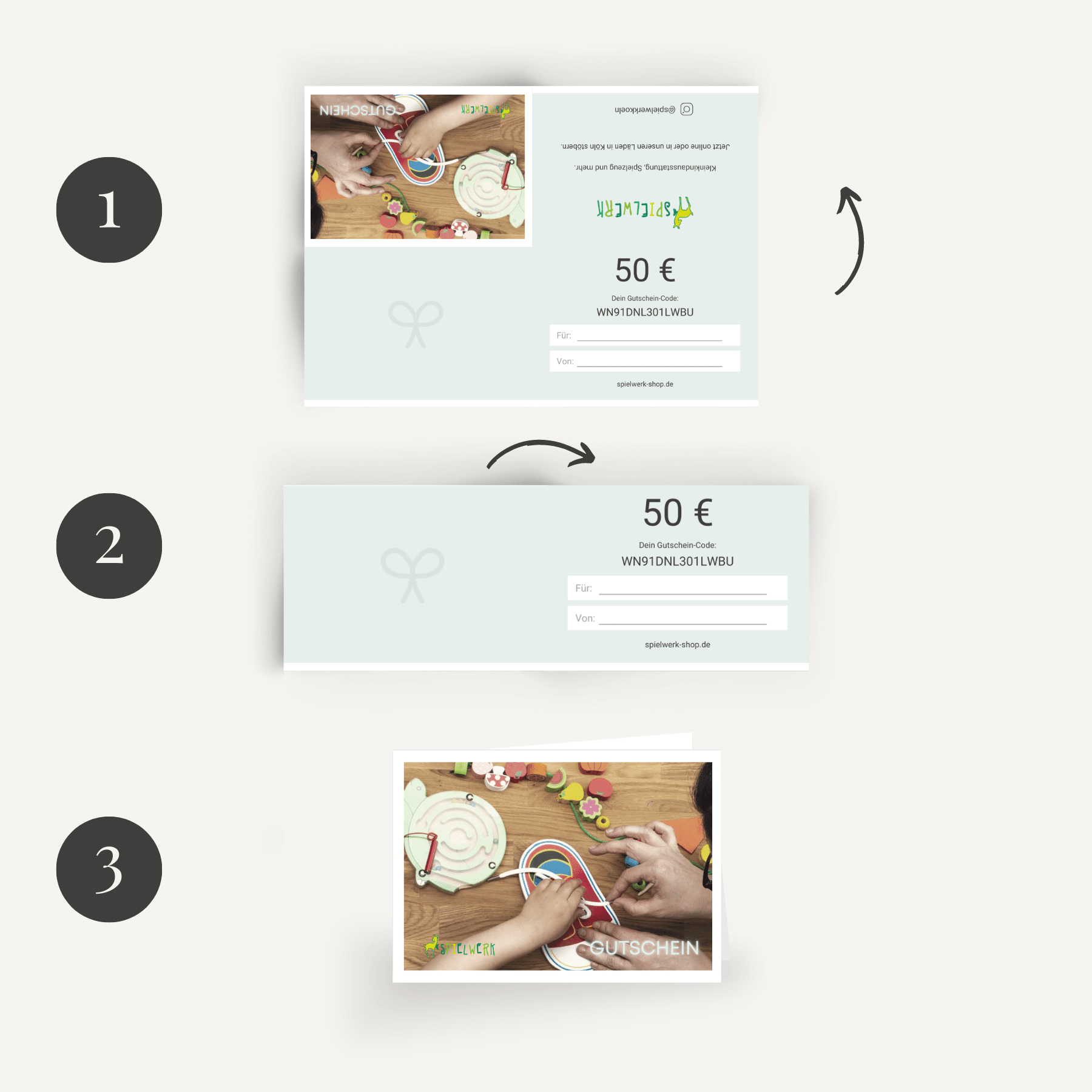 SPIELWERK Geschenkgutschein | Digital