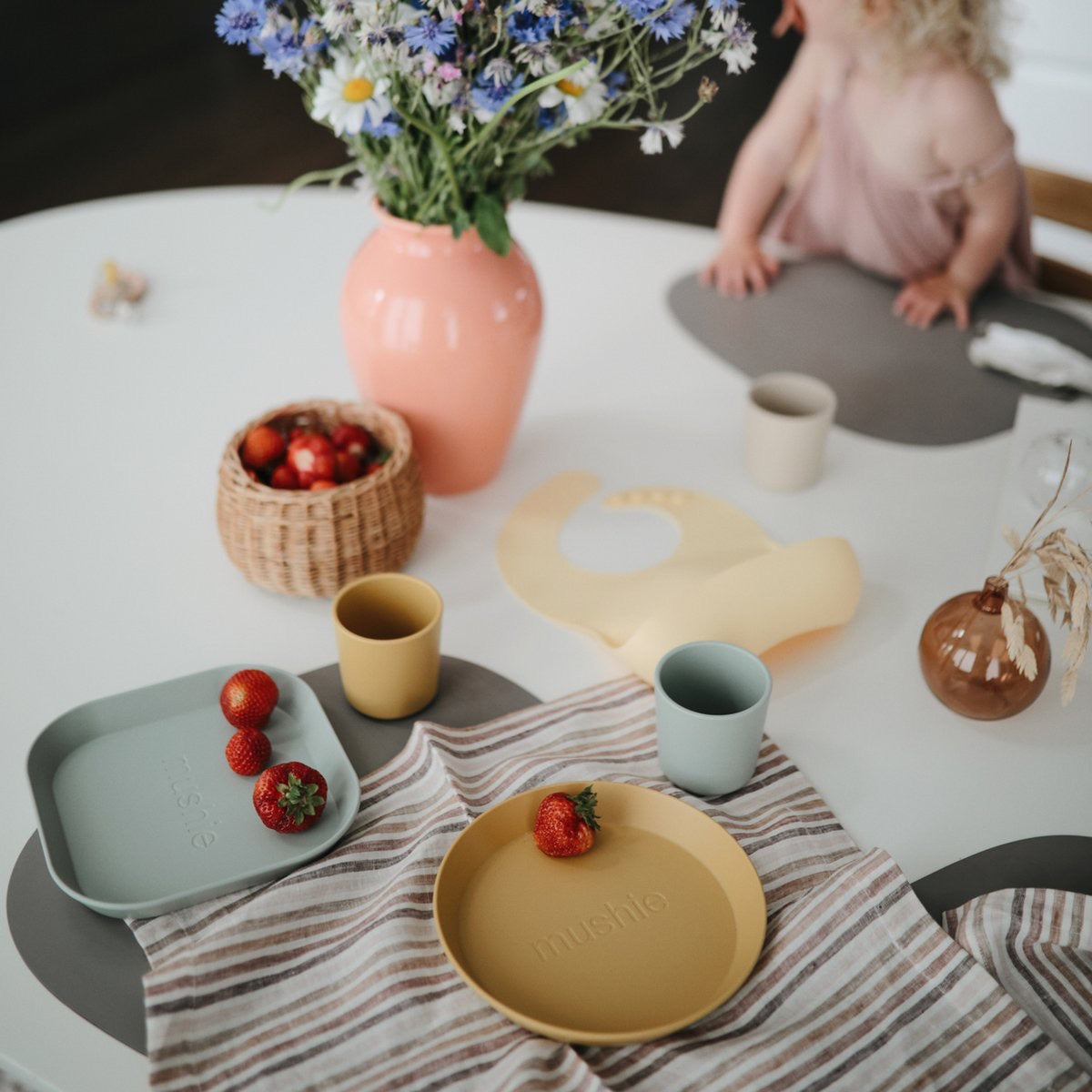 Mushie Geschirrteller Cloud