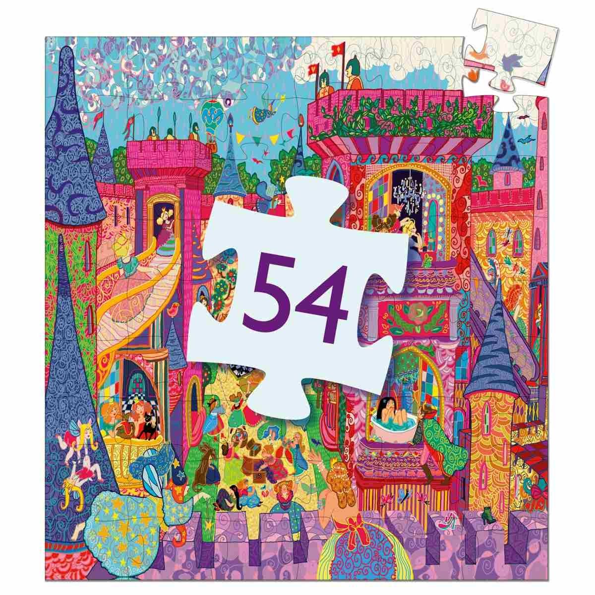 Djeco Puzzle Feenschloss 54teilig