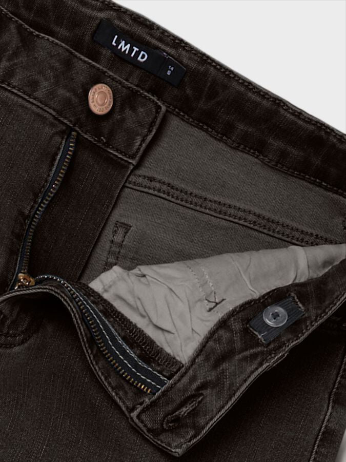 name it High Waist Straight Fit Jeans schwarz (nkfbella)