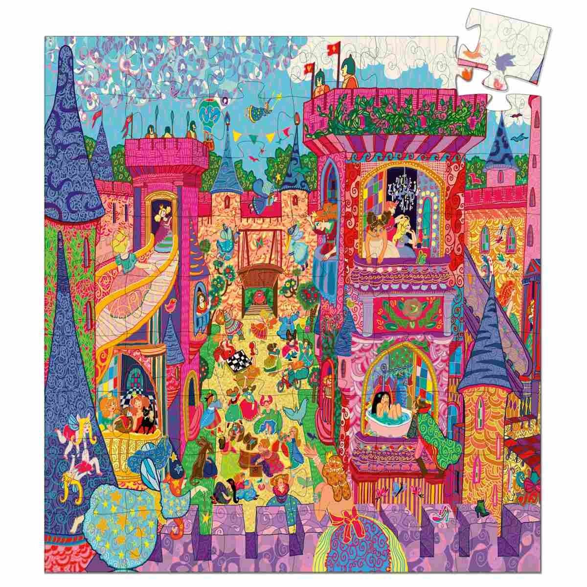 Djeco Puzzle Feenschloss 54teilig