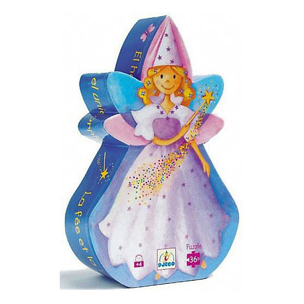 Djeco Puzzle Die Fee und das Einhorn