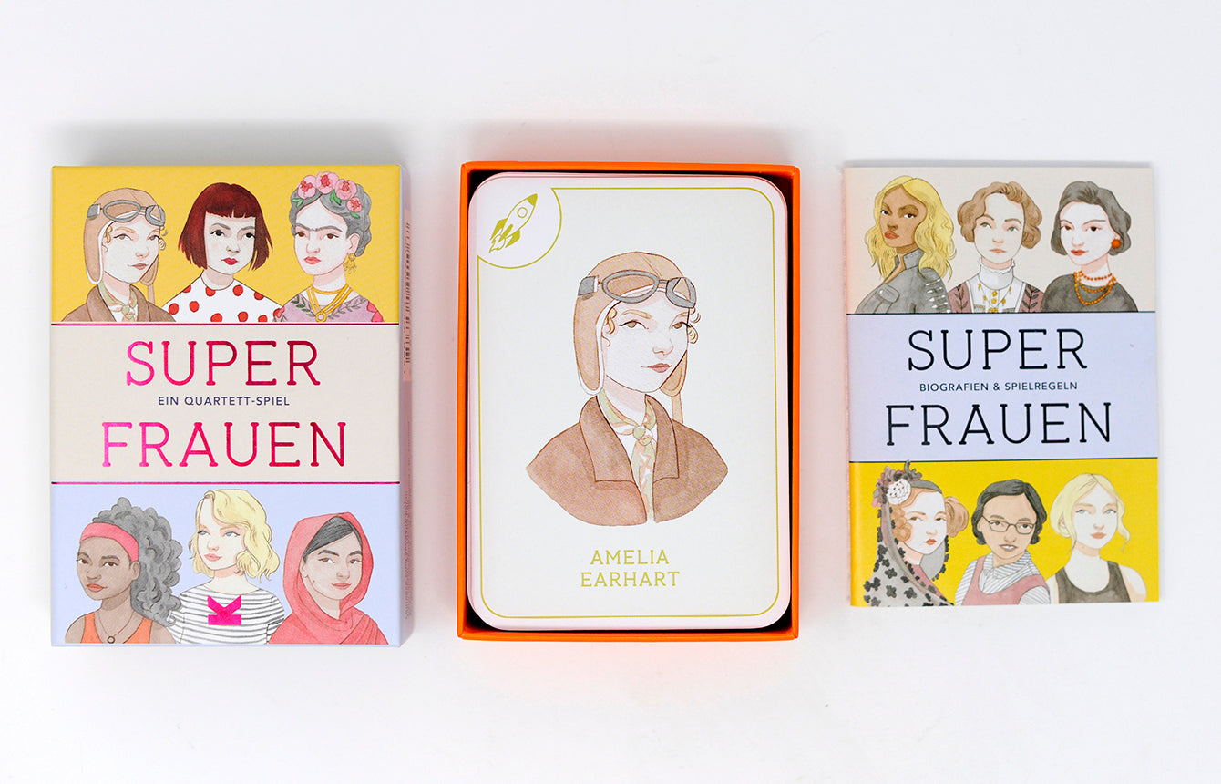 Quartettspiel Super Frauen