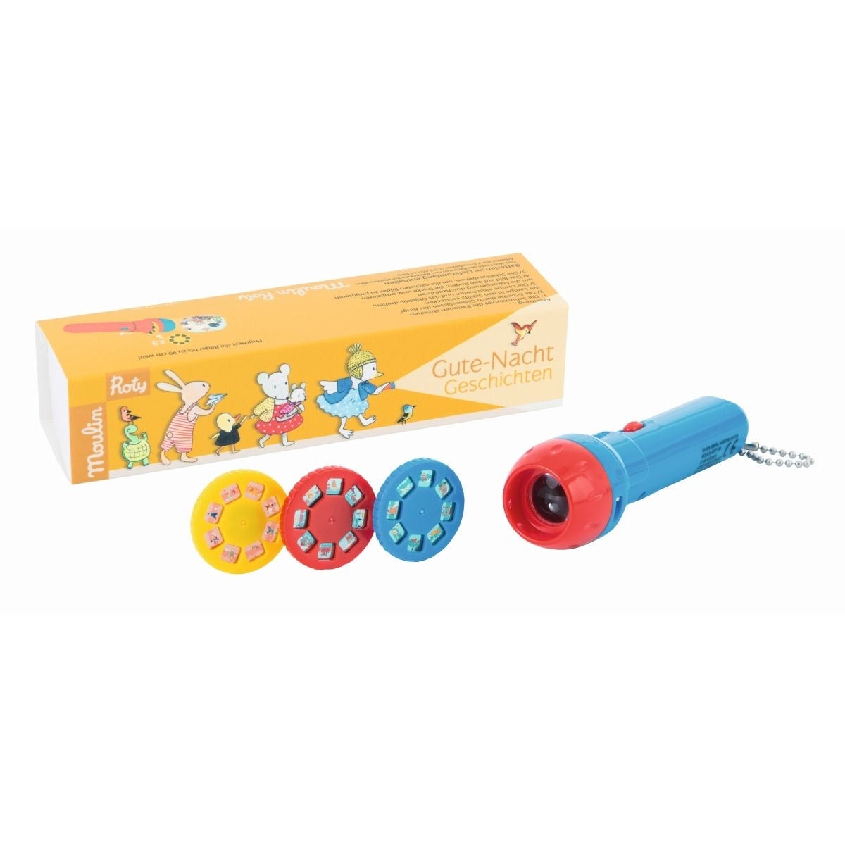 Moulin Roty Gute-Nacht Geschichten zum Projizieren