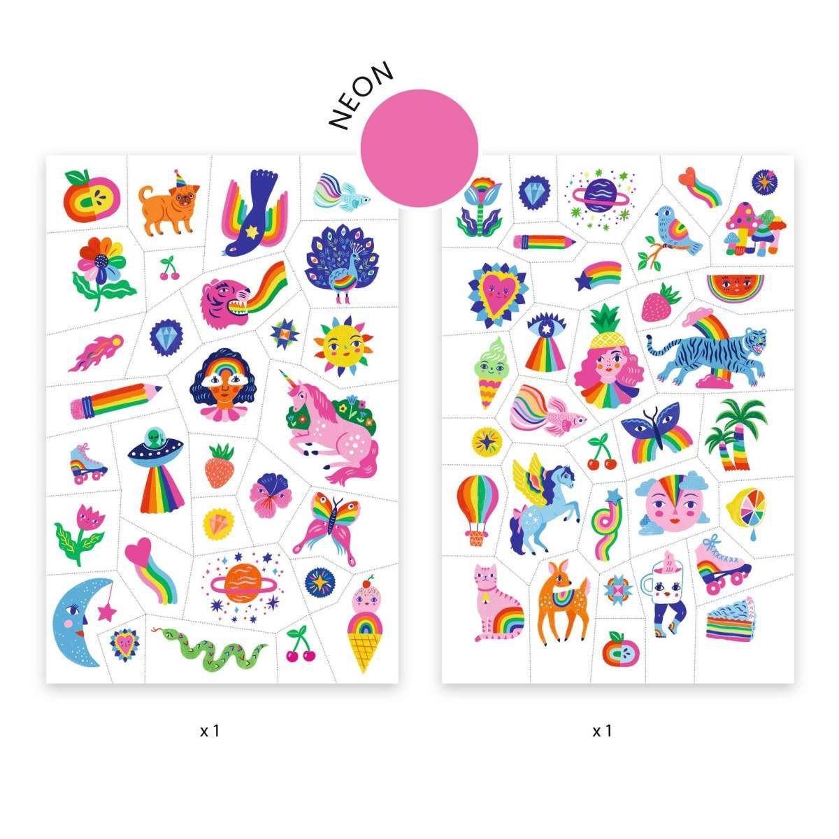 Djeco Rainbow Tattoos