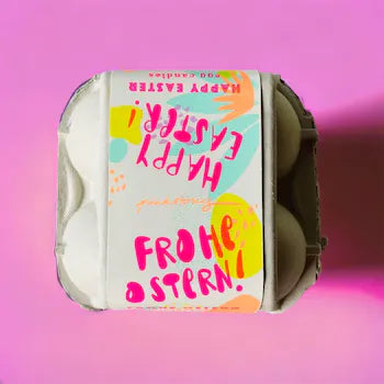 Pinkstories Dip Dye Eggs * Foursome