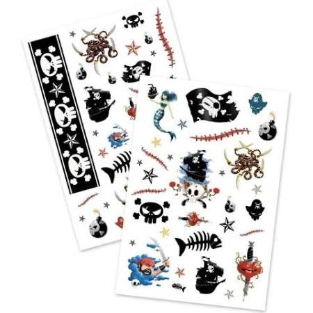 Djeco Tattoos Piraten