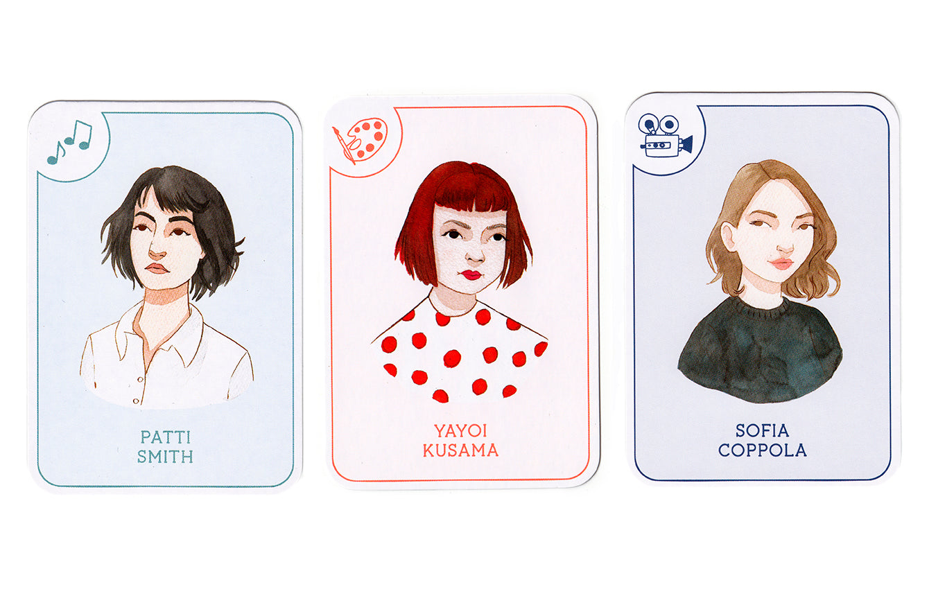 Quartettspiel Super Frauen