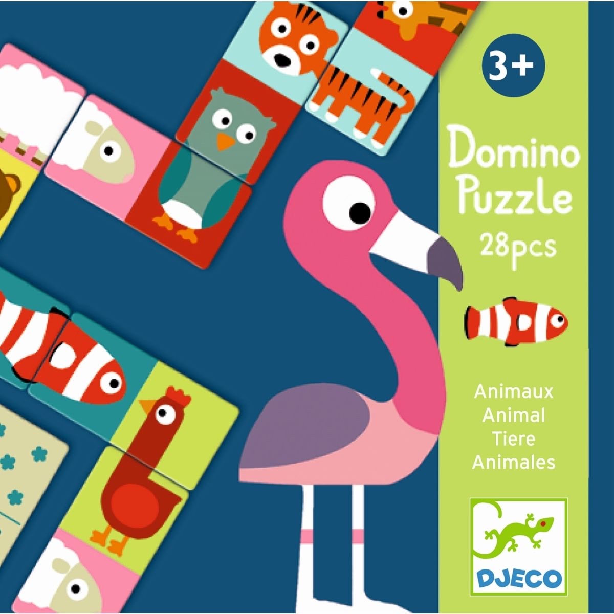 Djeco Domino Animo-Puzzle