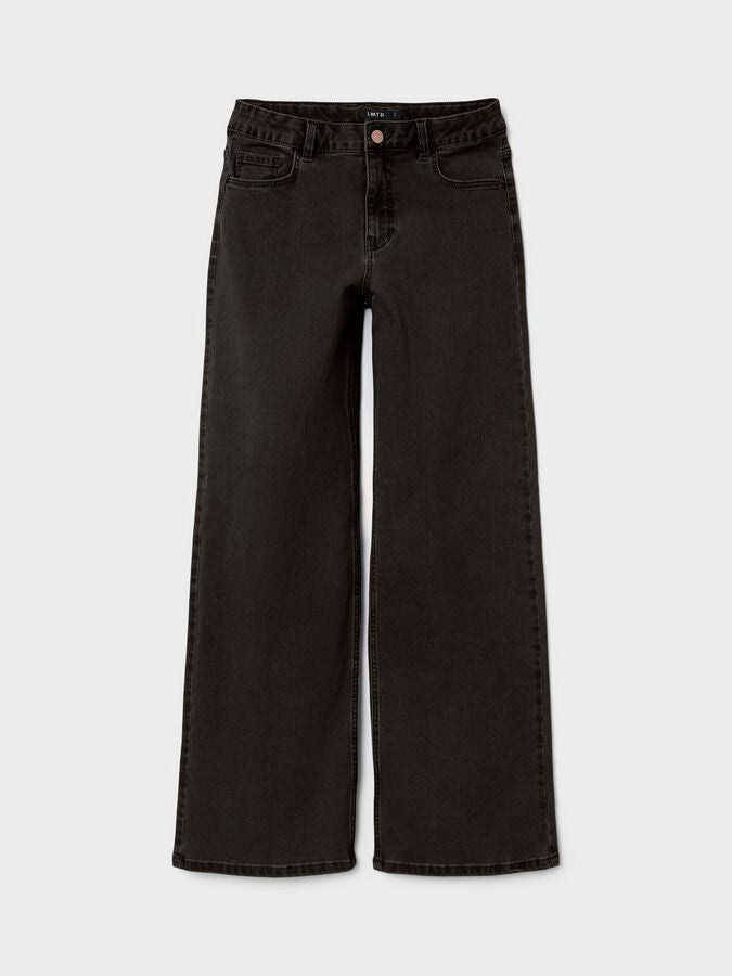 name it High Waist Straight Fit Jeans schwarz (nkfbella)