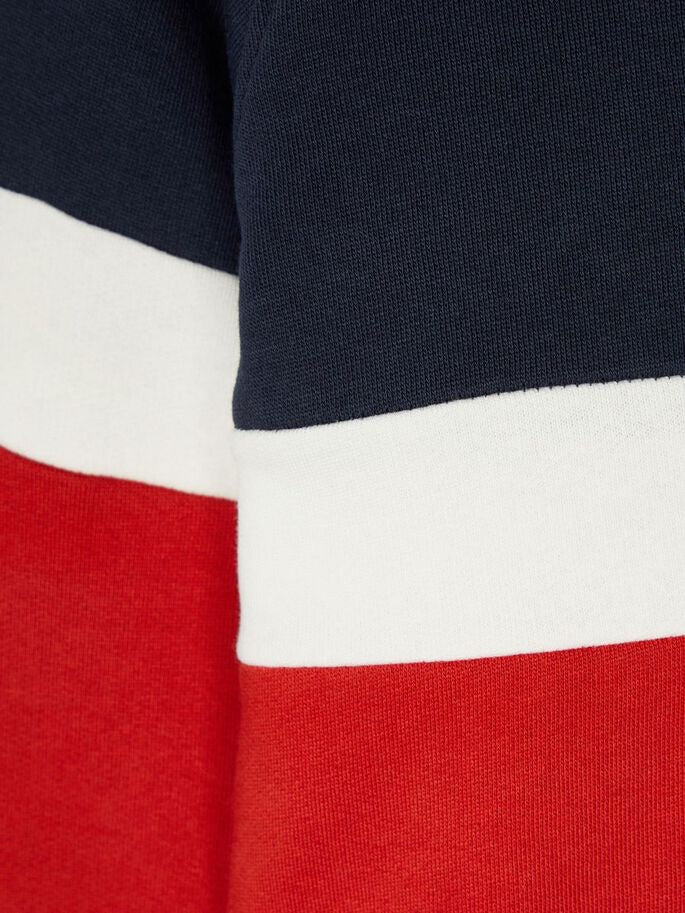 name it Sweatshirt rot/blau