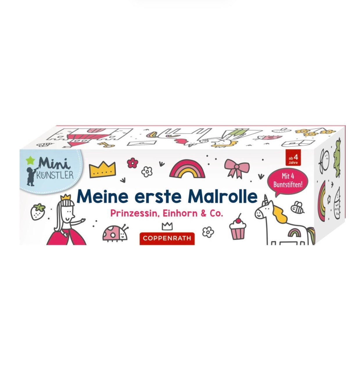 Coppenrath Meine erste Malrolle Prinzessin, Einhorn & Co.