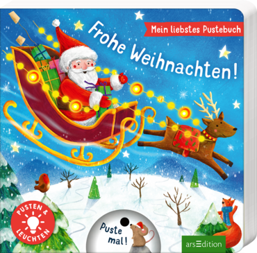 arsEdition Mein liebstes Pustebuch - Frohe Weihnachten!