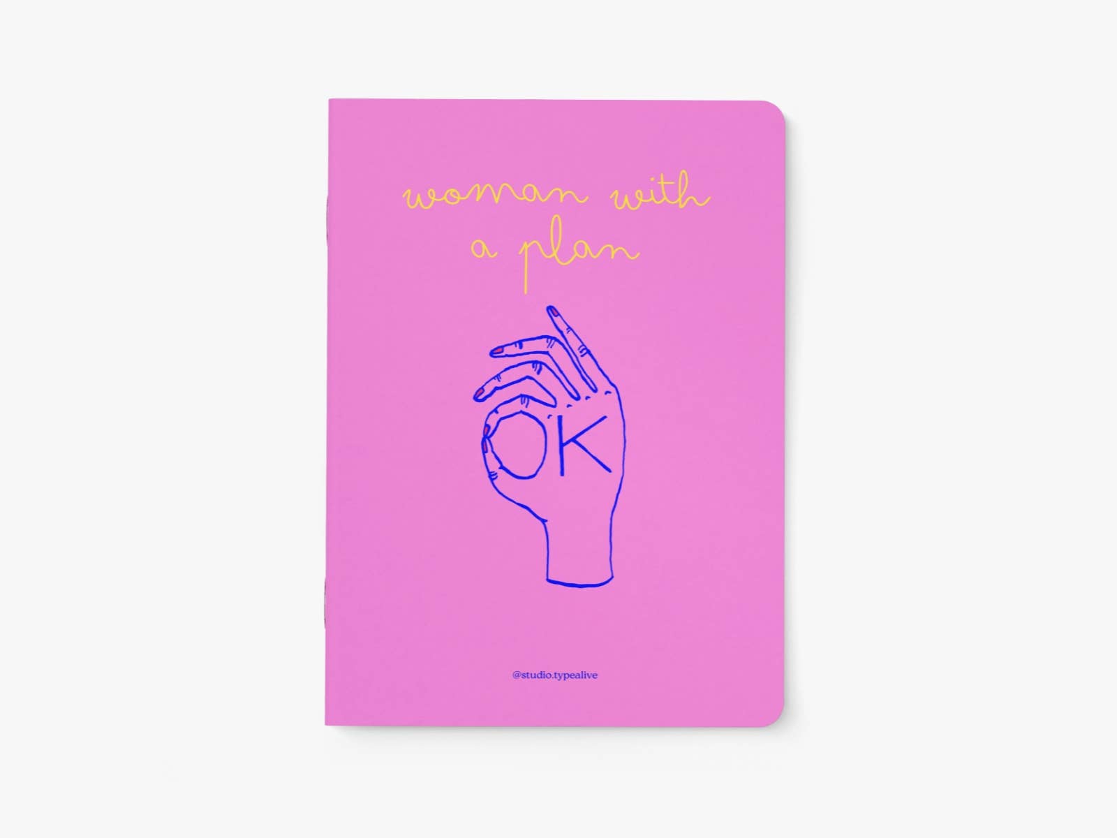 Notizheft / Woman With A Plan