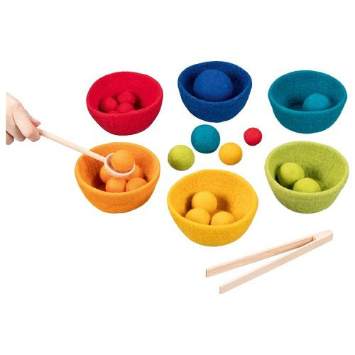 goki Sortierspiel Sorterino aus Wolle