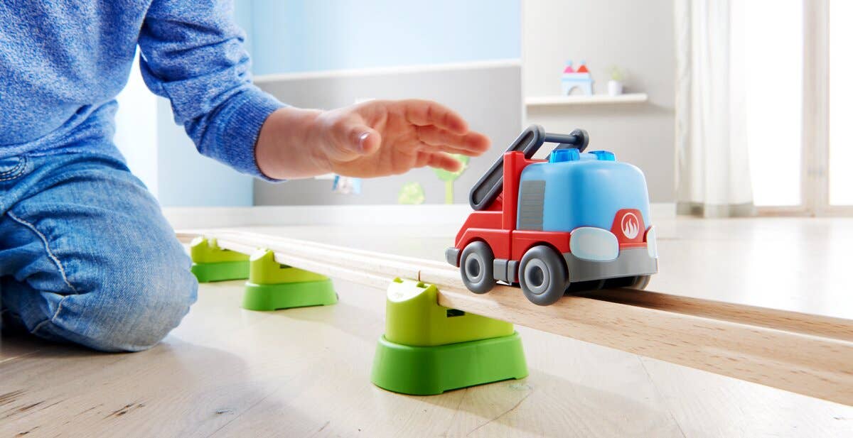 Haba Cars – Feuerwehr-Leiterwagen