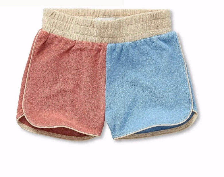 Sproet & Sprout Frottee Shorts Colourblock