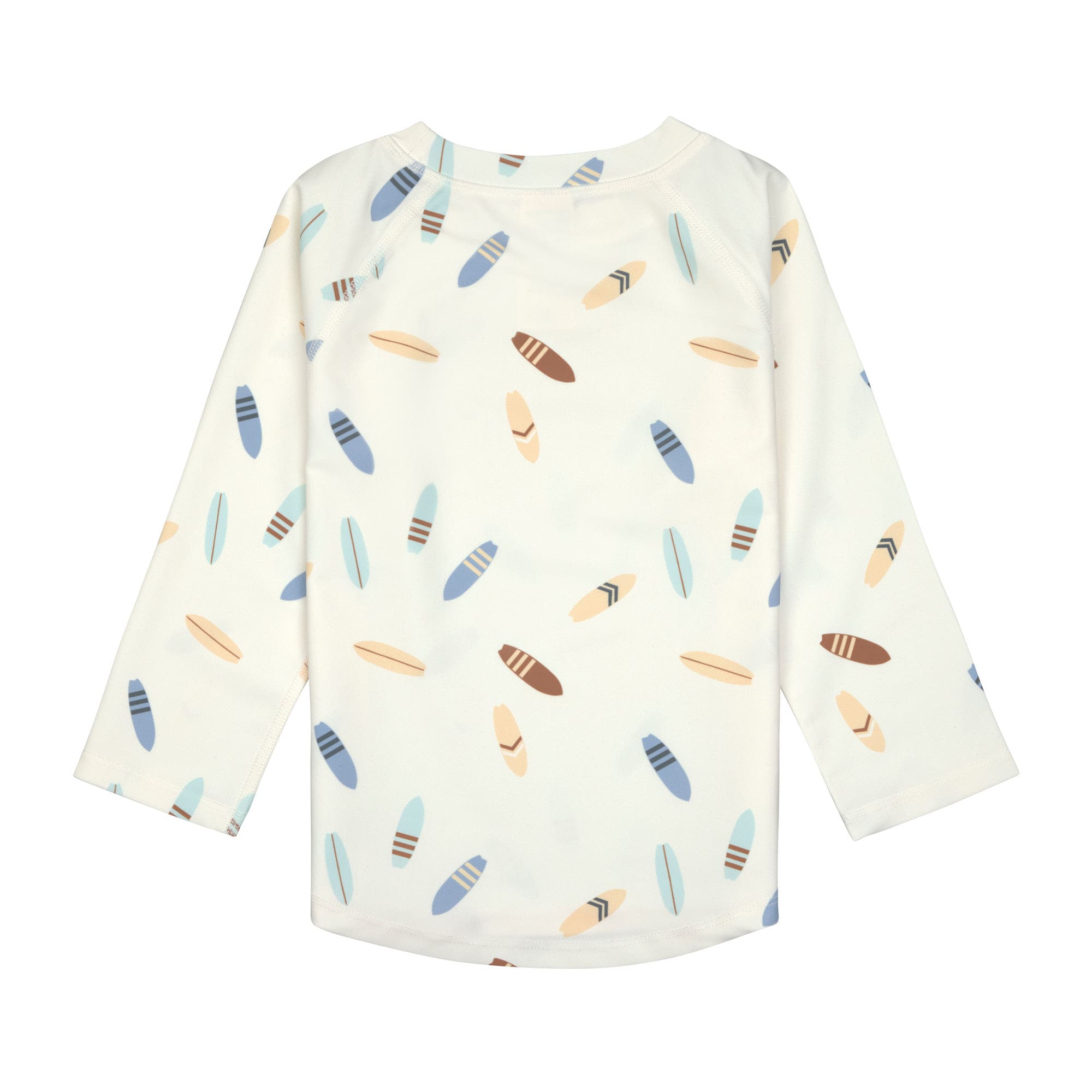 Lässig weißes Schwimmshirt mit Surfboards