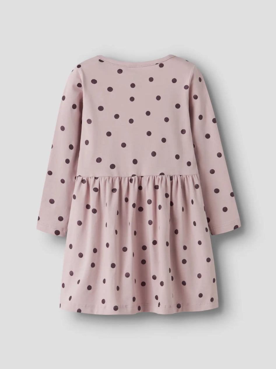name it Kleid (nmfvivian) altrosa mit Punkten