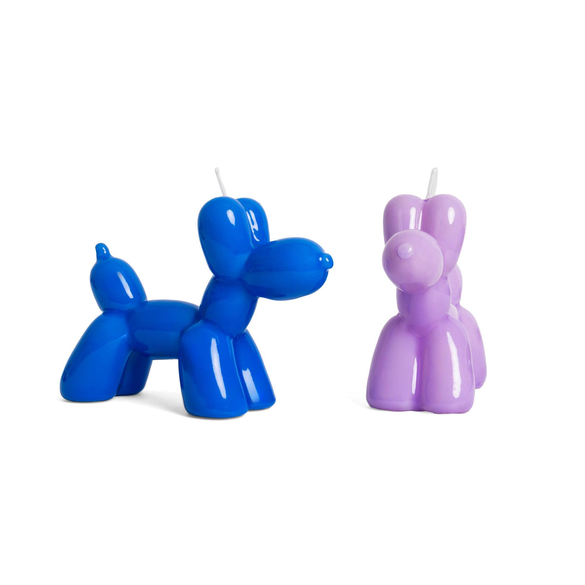 Helio Ferretti BALLONHUND KERZE violett