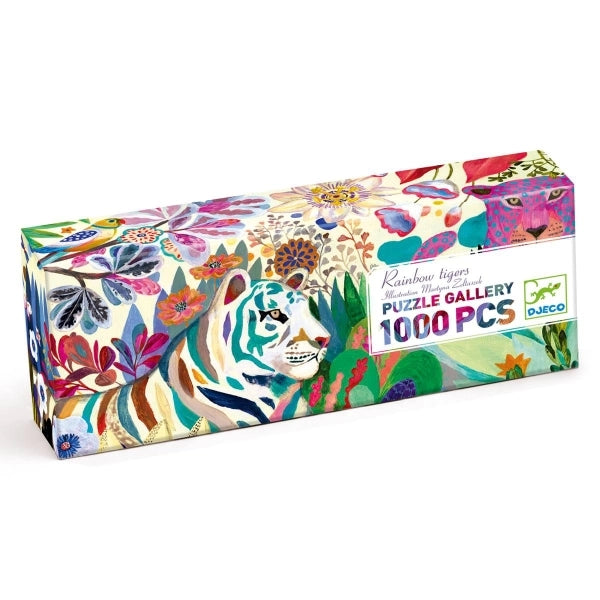 Djeco Puzzel Gallery Rainbow Tiger