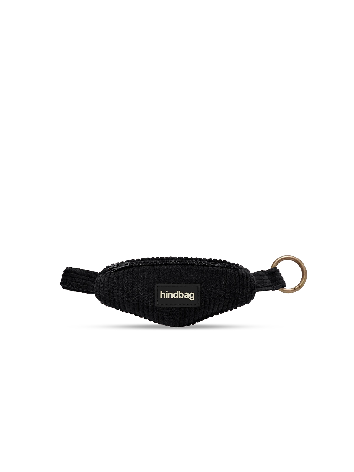 Hindbag Schlüsselanhänger Banane Côme schwarzer Samt