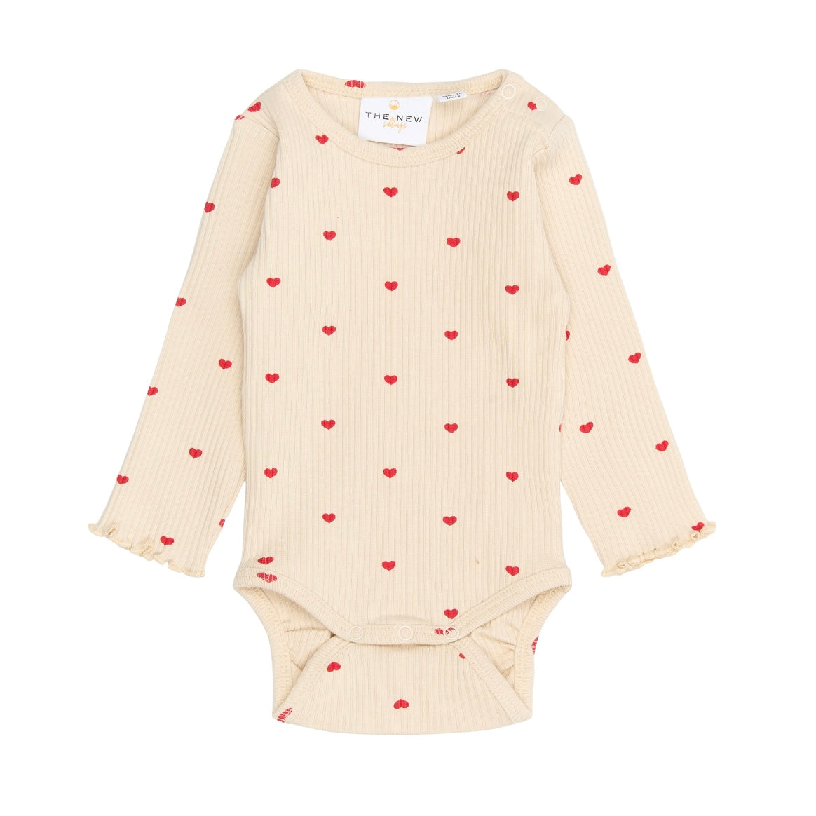 The New Siblings Langarmbody mit Herzchen