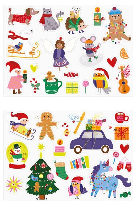 moses Nachtleuchtendes Fenstersticker-Set