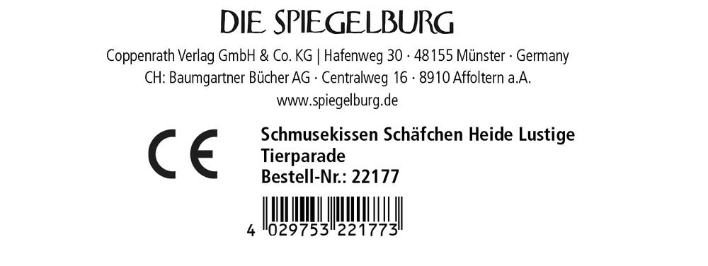 Die Spiegelburg Schmusekissen Schäfchen Heide