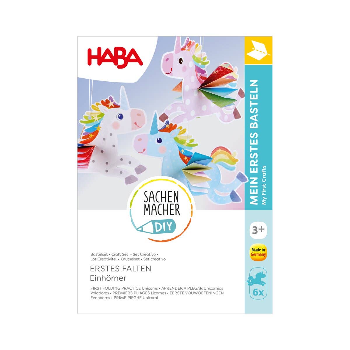Haba Bastelset - Erstes Falten Einhorn