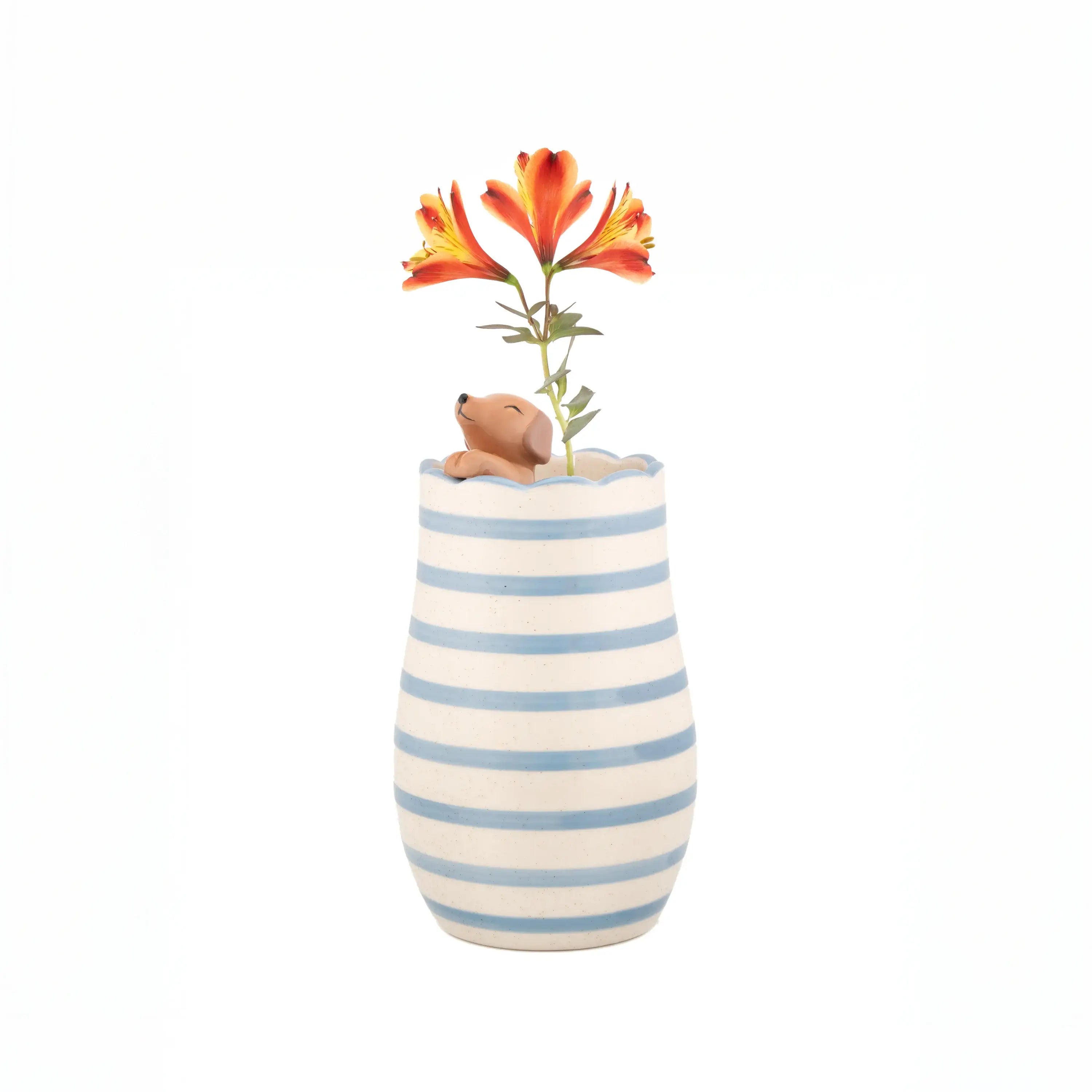 Sass & Belle Guckende Dackelvase