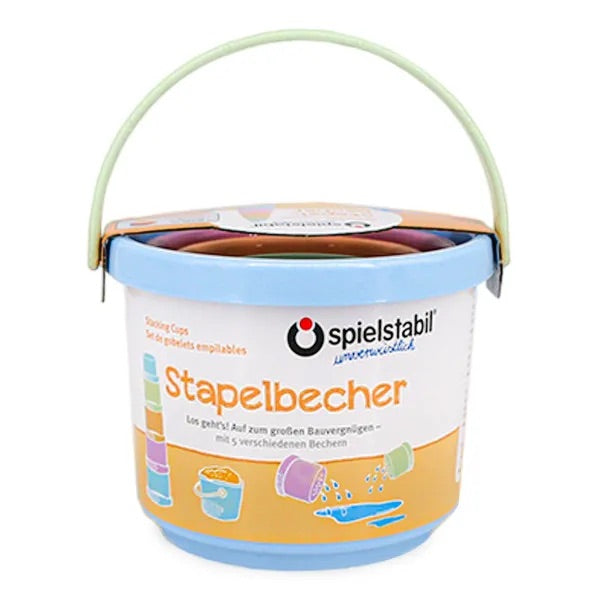 Spielstabil Stapelbecher pastell