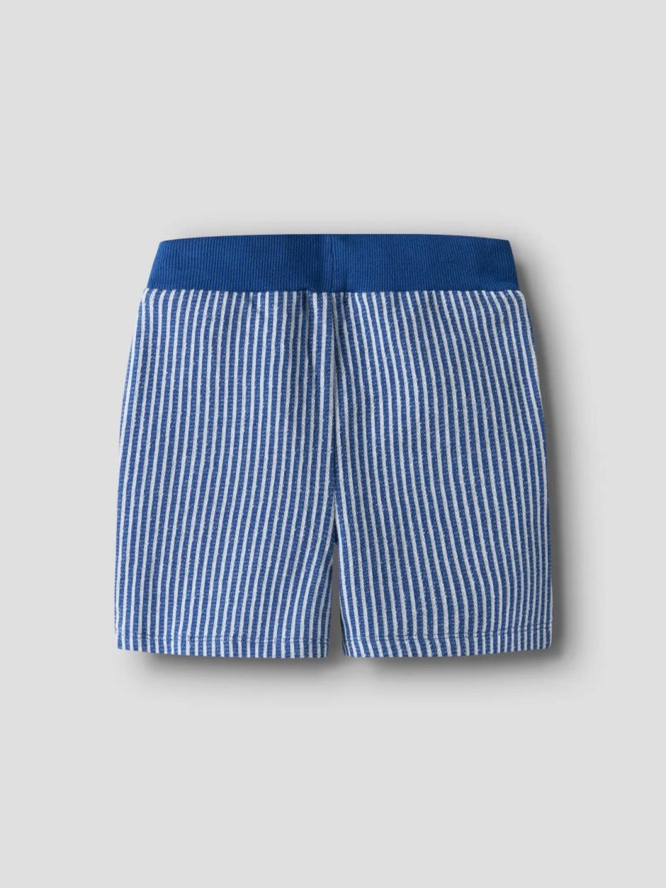 name it gestreifte Shorts (nmmhans) blau