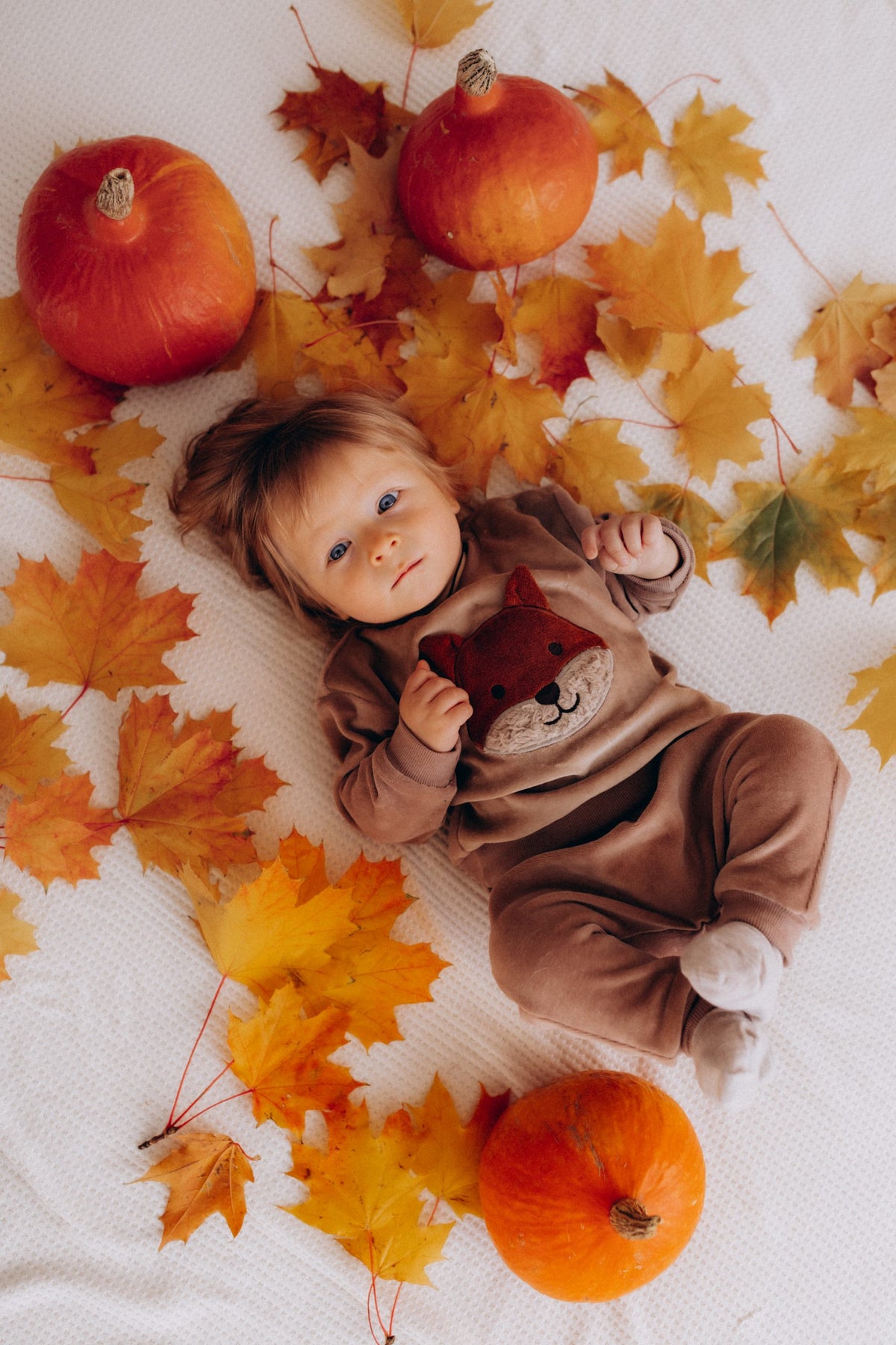 wooly organic Babyhose Caramel