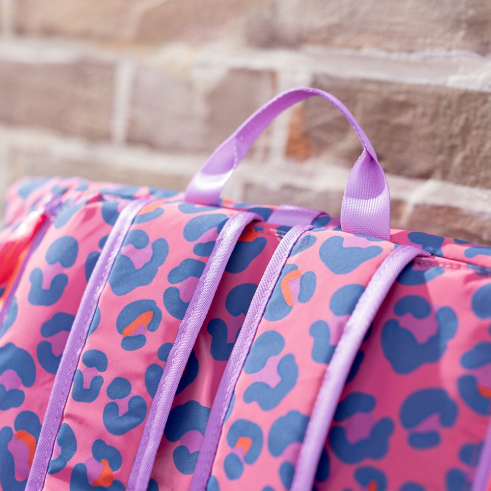 Die Spiegelburg Fahrradrucksack Leo pink shine bright (reflektierendes Material)