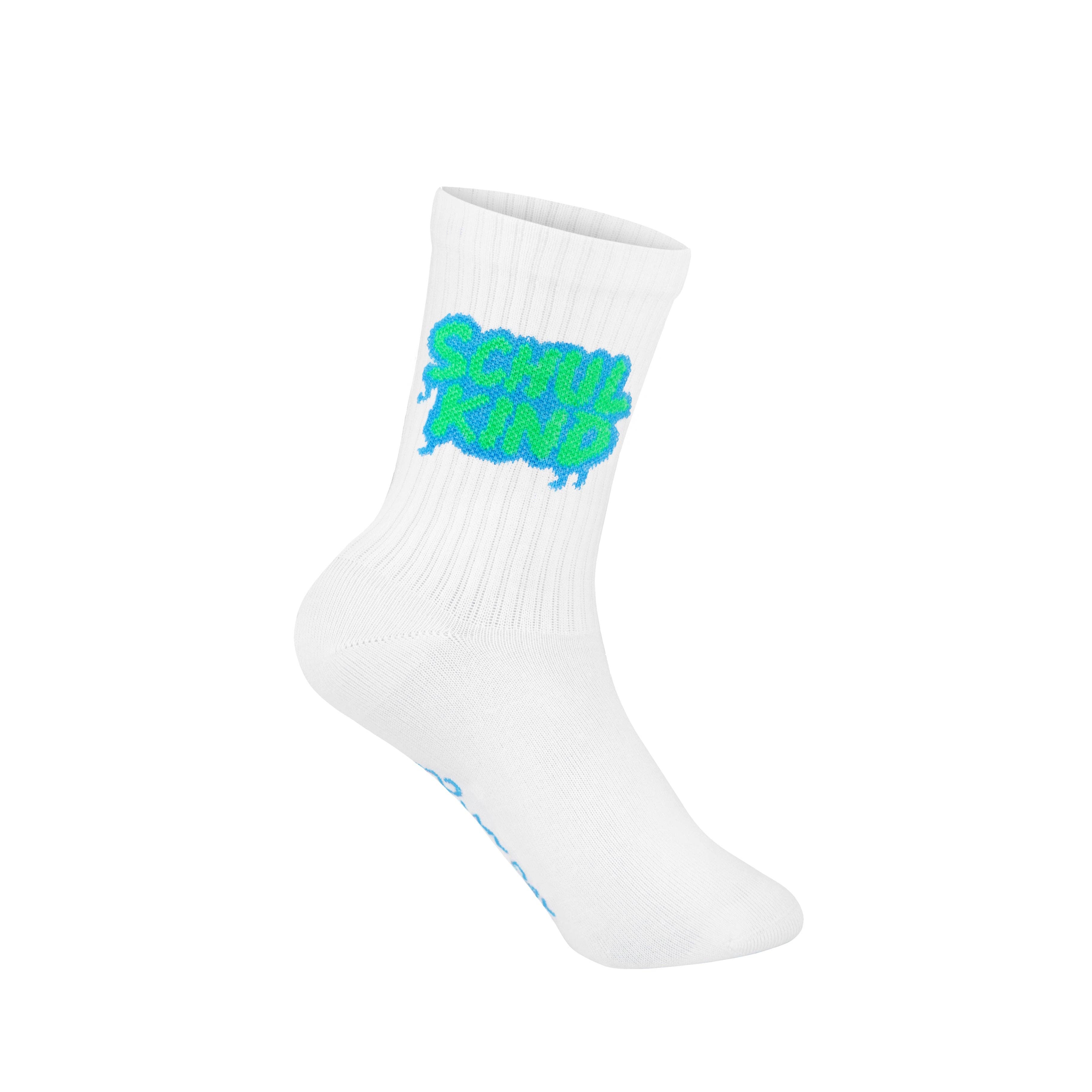 my day my dream Schulkind-Socken Graffiti Grün