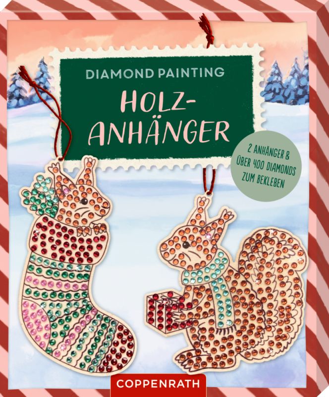 Die Spiegelburg Diamond Painting Holz-Anhänger