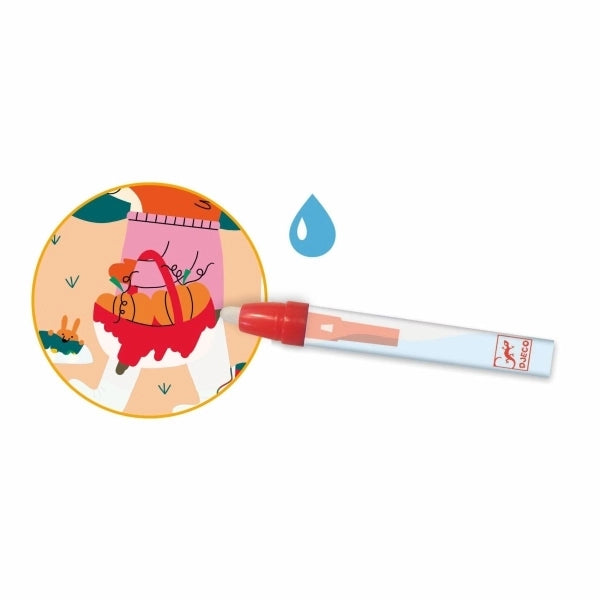 Djeco Wassermalen Vier Jahreszeiten