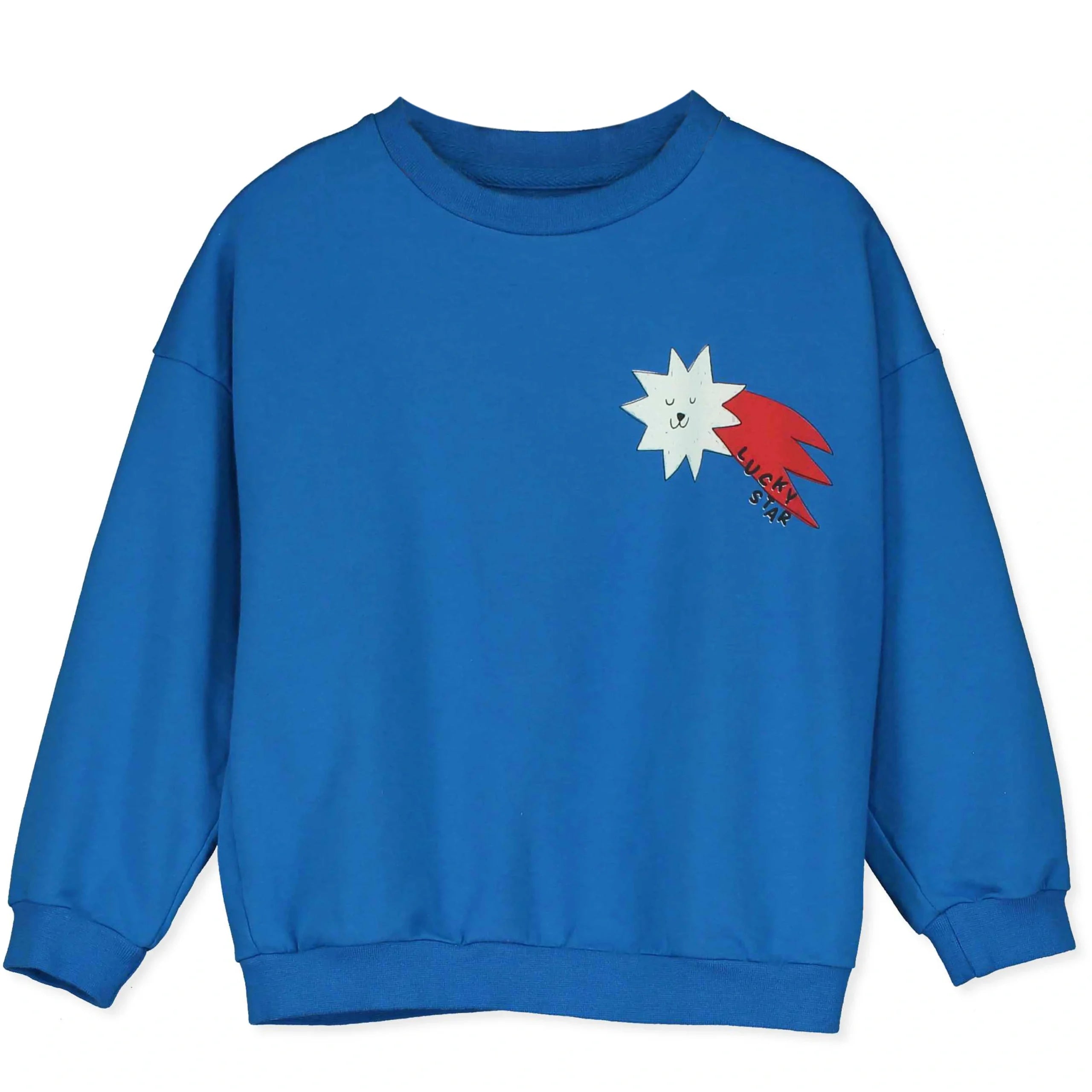 lötiekids Sweater Small Lucky Star blau