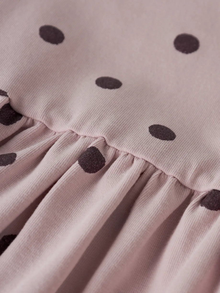 name it Kleid (nmfvivian) altrosa mit Punkten