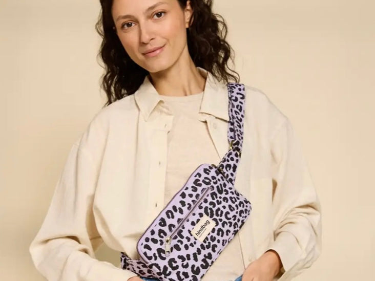 hindbag Harry Leopard lilas