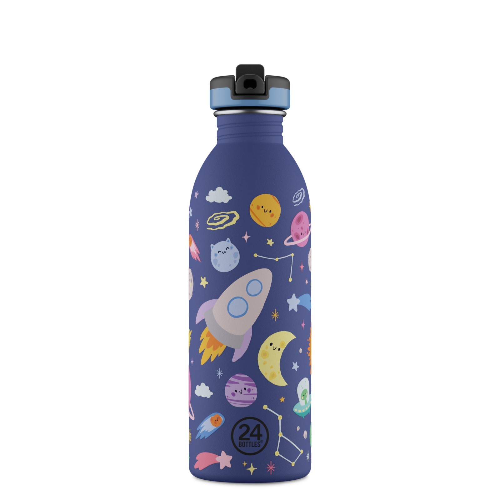 24 bottles Kinderflasche | Weltraumfreunde - 500 ml