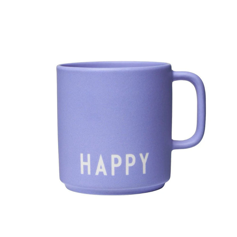 Designletters Tasse mit Henkel HAPPY