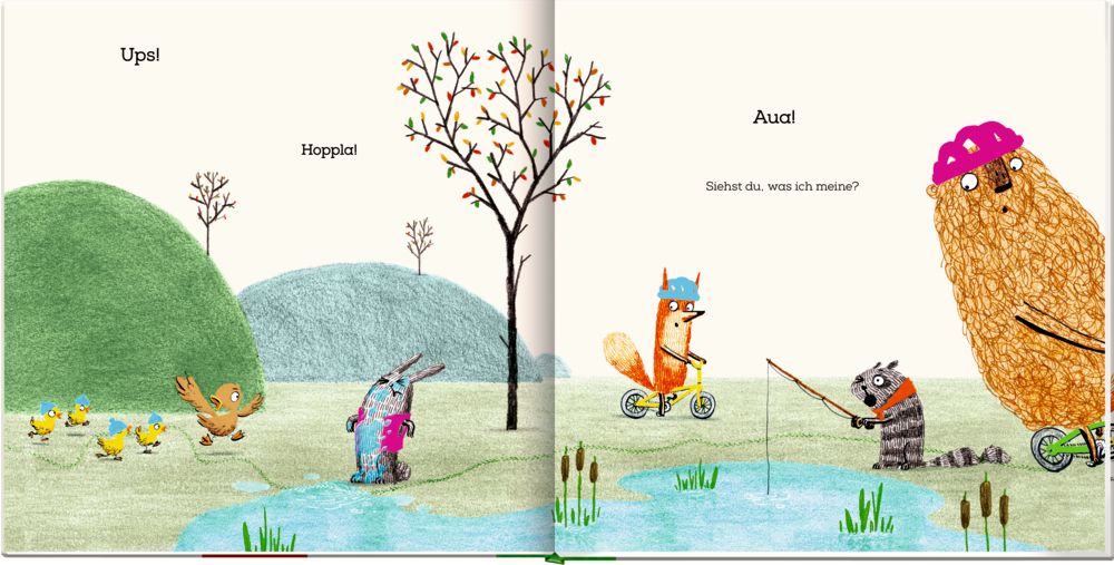 Coppenrath Frank und Bert die Sache mit dem Fahrradfahren