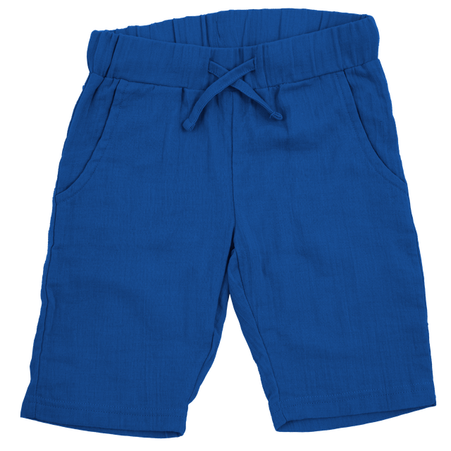 maxomorra Shorts Muslin Blau