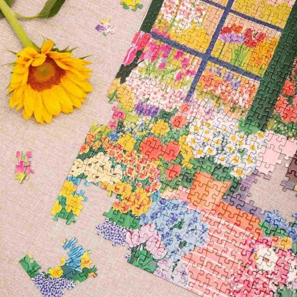 La petite épicerie Puzzle Der Blumenladen 1000 Teile